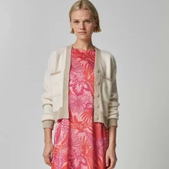 Cardigan Collar 2-Tone