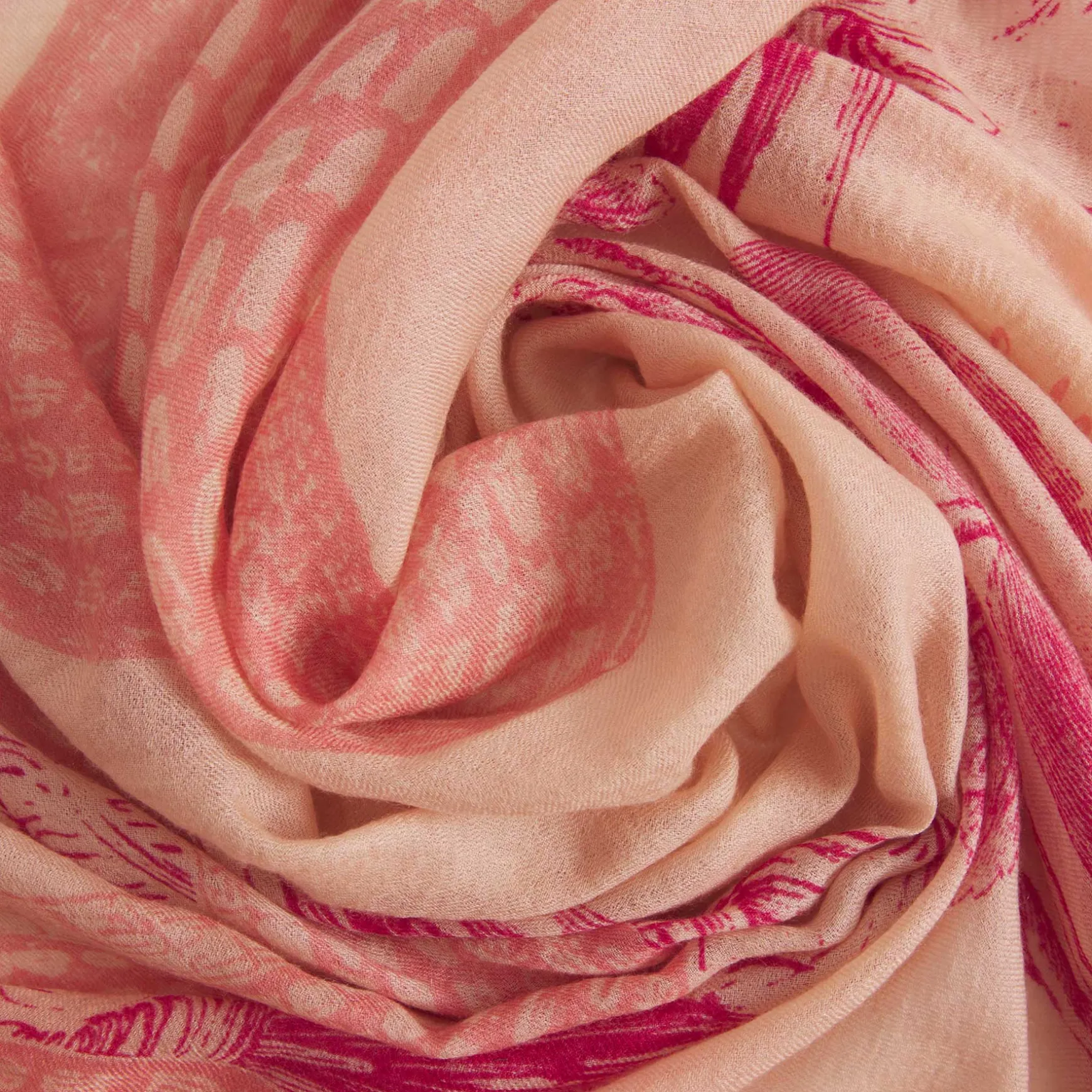 Cashmere Airy Scarf Garden Eden