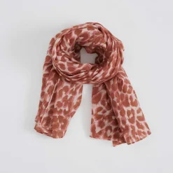 Cashmere Super Airy Scarf Cheetah