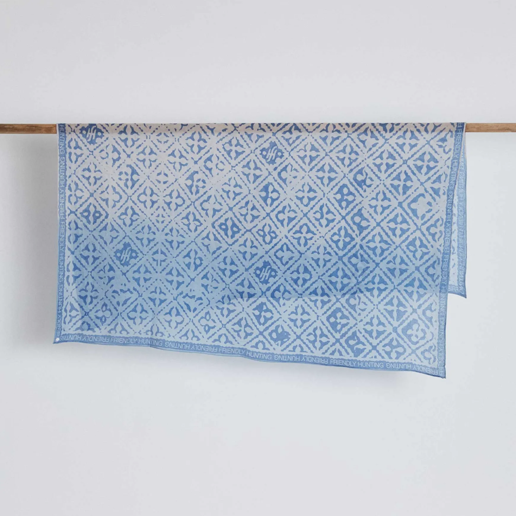 Cashmere Super Airy Scarf Dip Dye Eyes of Marrakesh