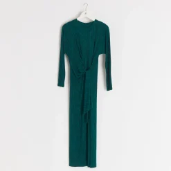 Dress Accompany Long Cheetah Silk Jersey