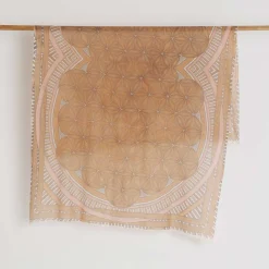 Felted Stole Flower of Life