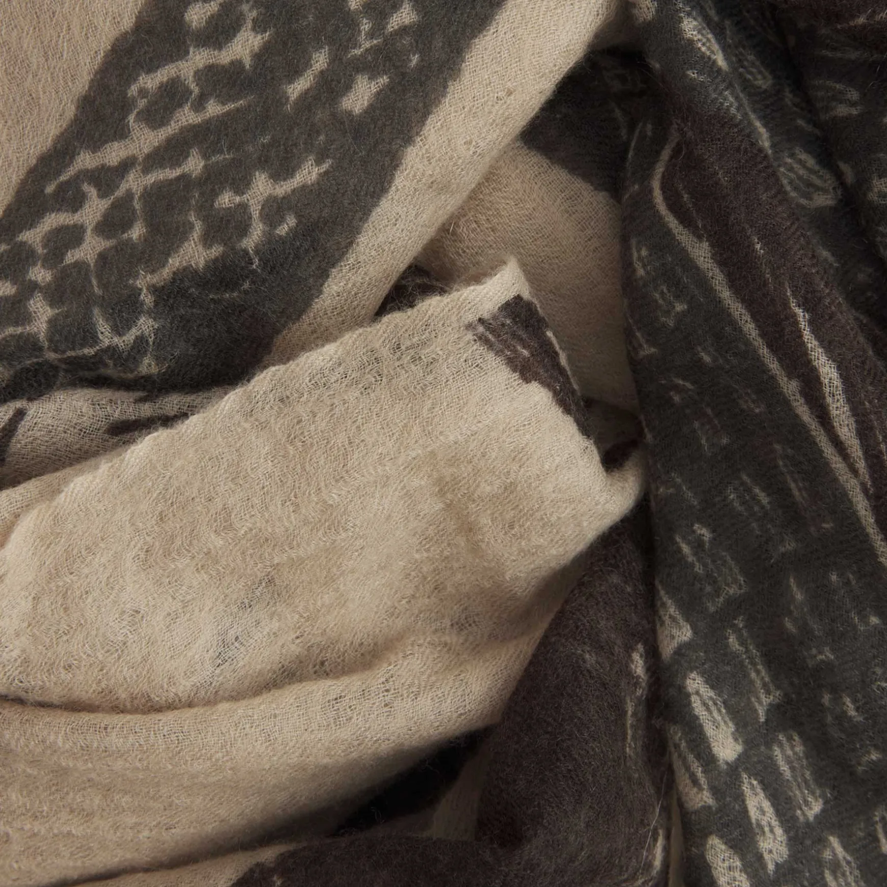 Felted Stole Garden Eden