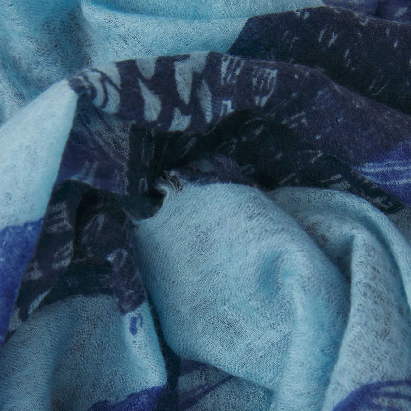 Felted Stole Garden Eden