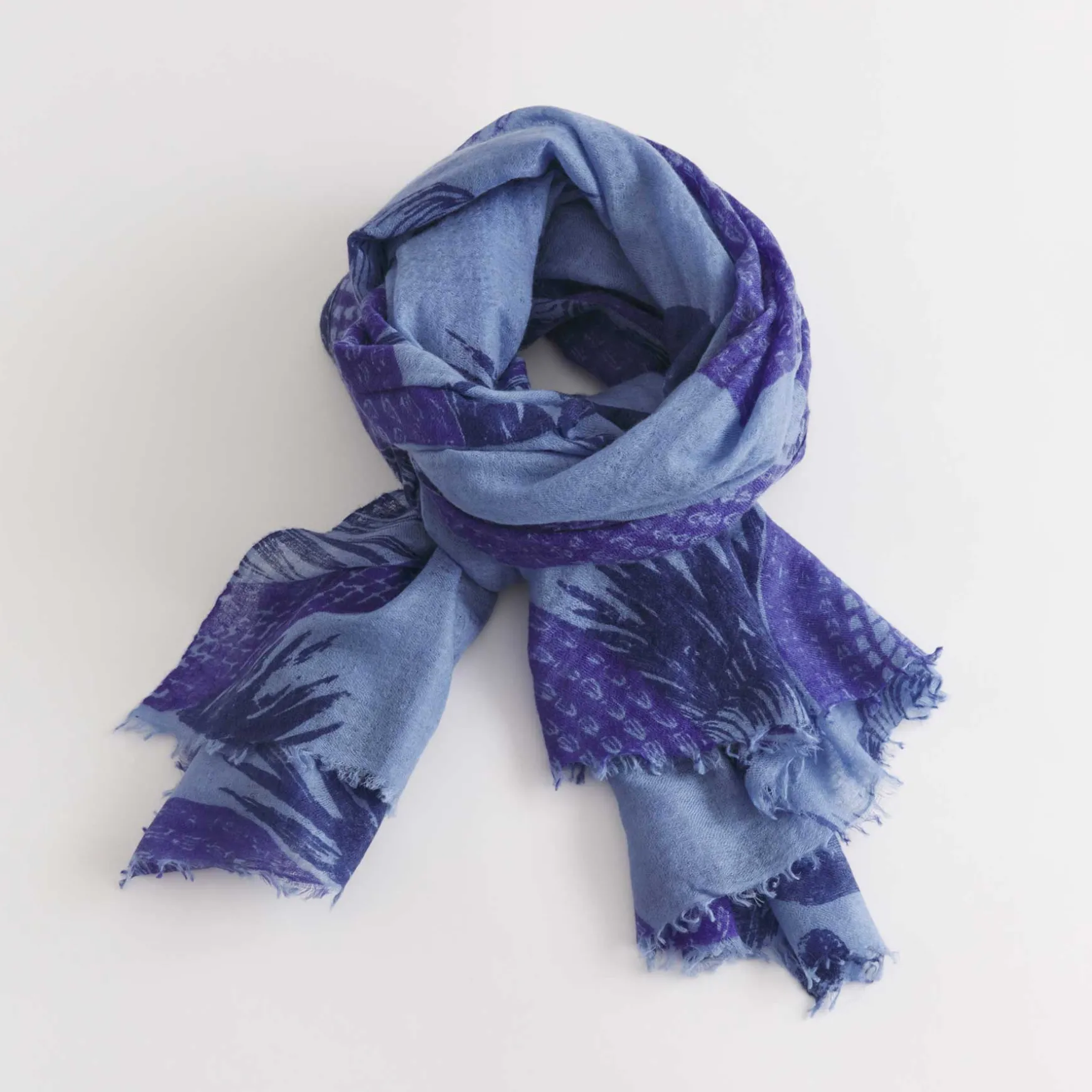 Felted Stole Garden Eden