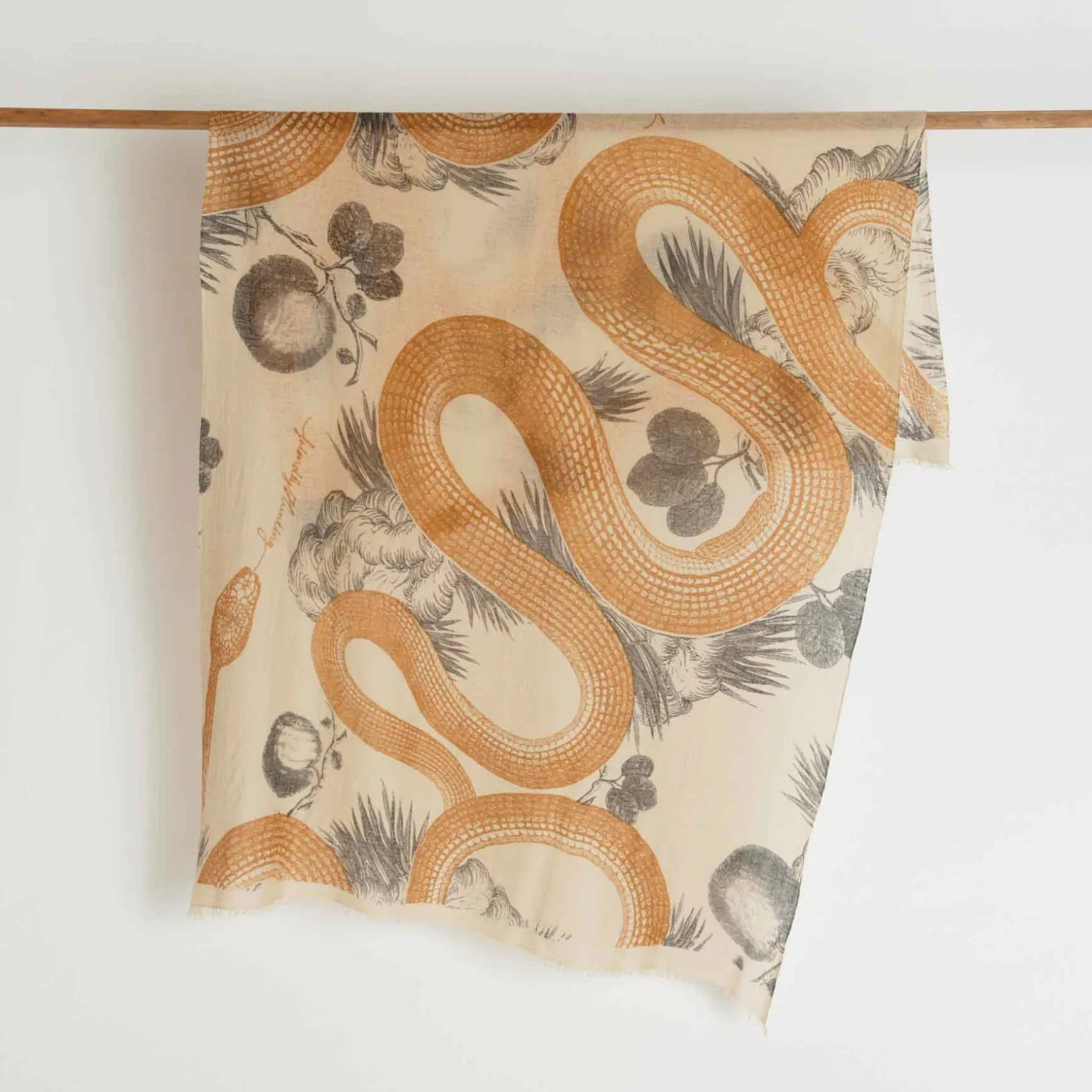 Felted Stole Garden Eden