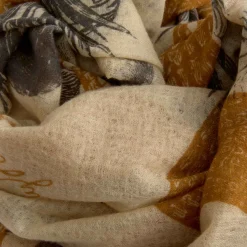 Felted Stole Garden Eden