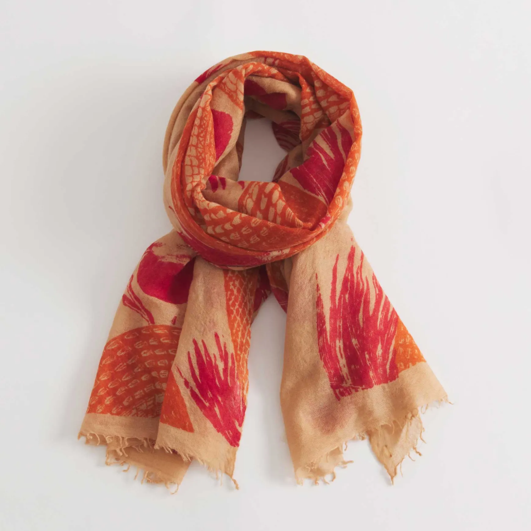 Felted Stole Garden Eden