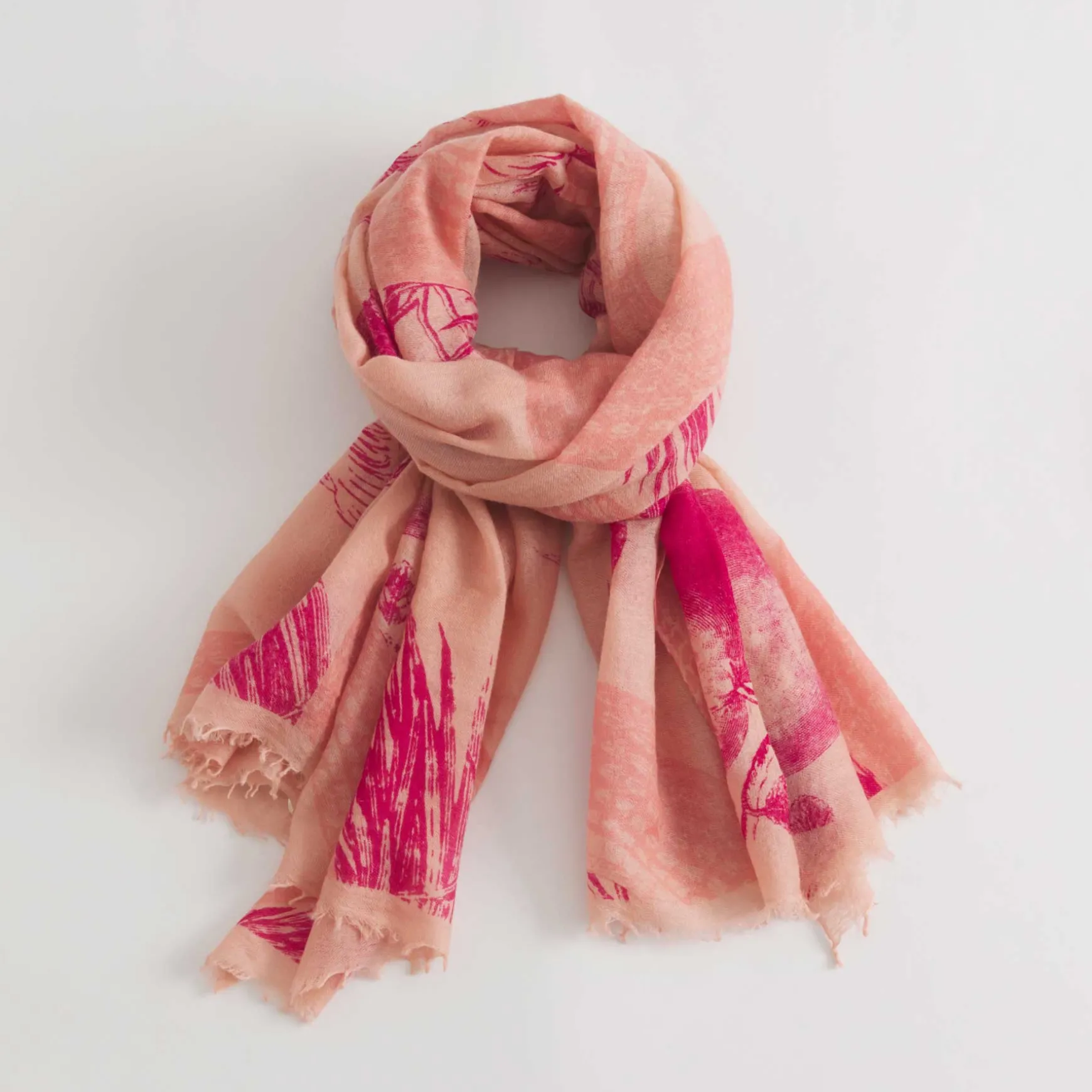 Felted Stole Garden Eden