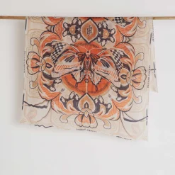 Felted Stole Monarch Butterfly