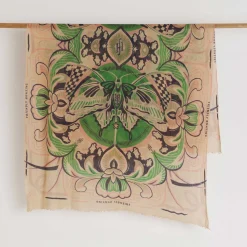 Felted Stole Monarch Butterfly