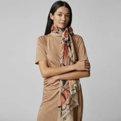 Felted Stole Monarch Butterfly