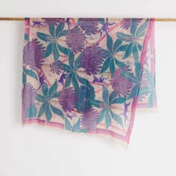 Felted Stole Monkey Dance