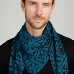 Kite Scarf Silk Cashmere Eyes of Marrakesh