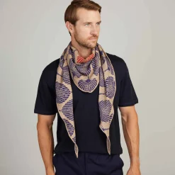 Kite Scarf Silk Cashmere Fan Affairs