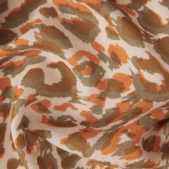 Kite Scarf Silk Cashmere Cheetah