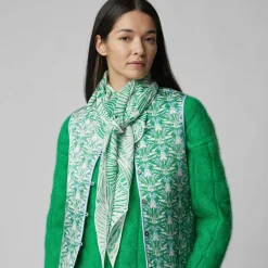 Kite Scarf Silk Cashmere Escargot