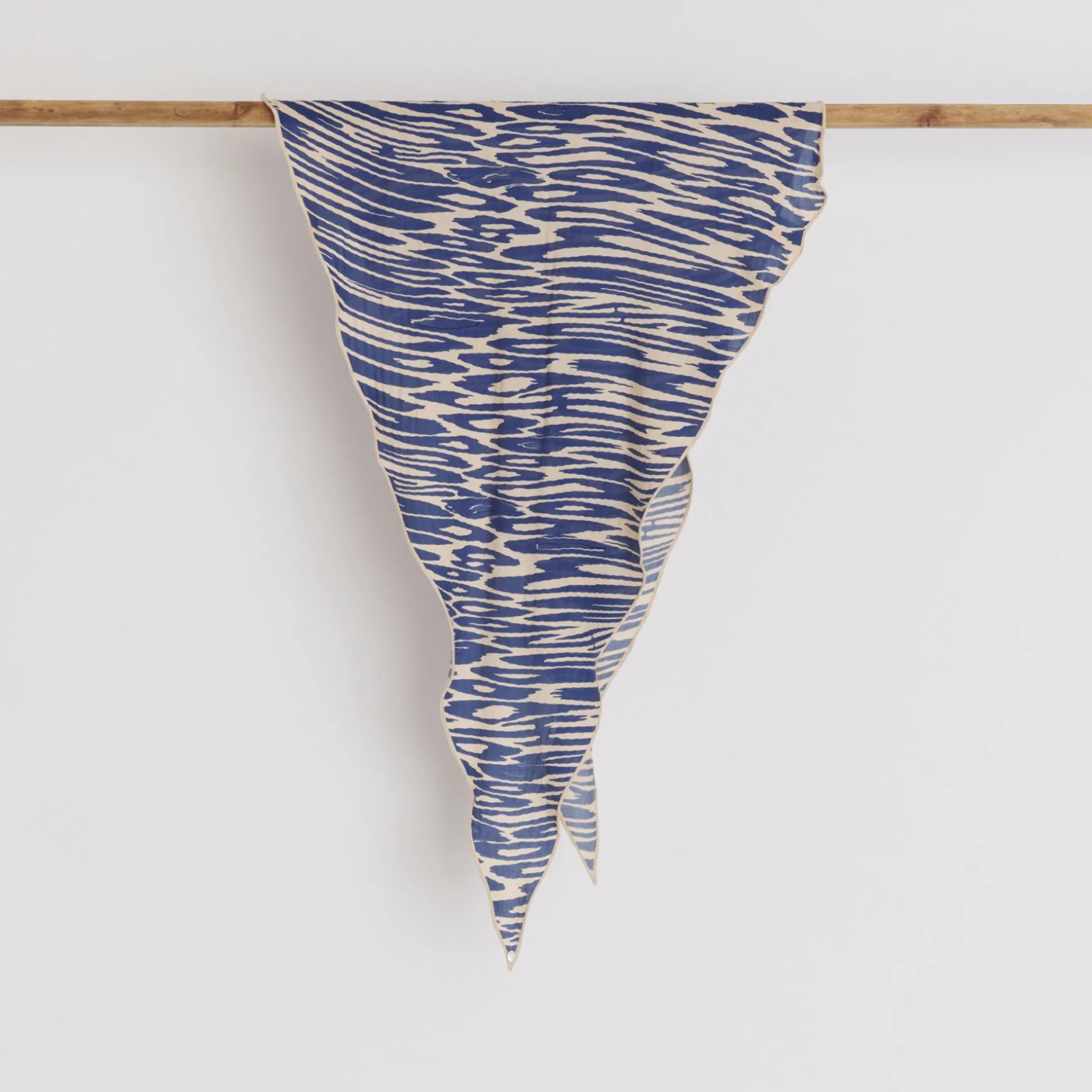 Kite Scarf Silk Cashmere Long Cheetah