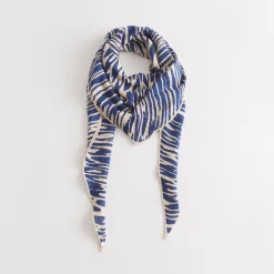 Kite Scarf Silk Cashmere Long Cheetah