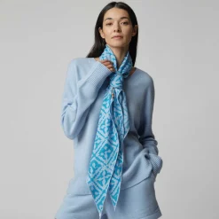 Kite Scarf Silk Cashmere Eyes of Marrakesh