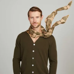 Kite Scarf Silk Cashmere Fan Affairs