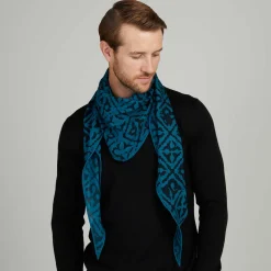 Kite Scarf Silk Cashmere Eyes of Marrakesh