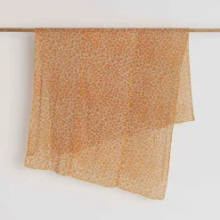 Linen Cashmere Patch Cheetah