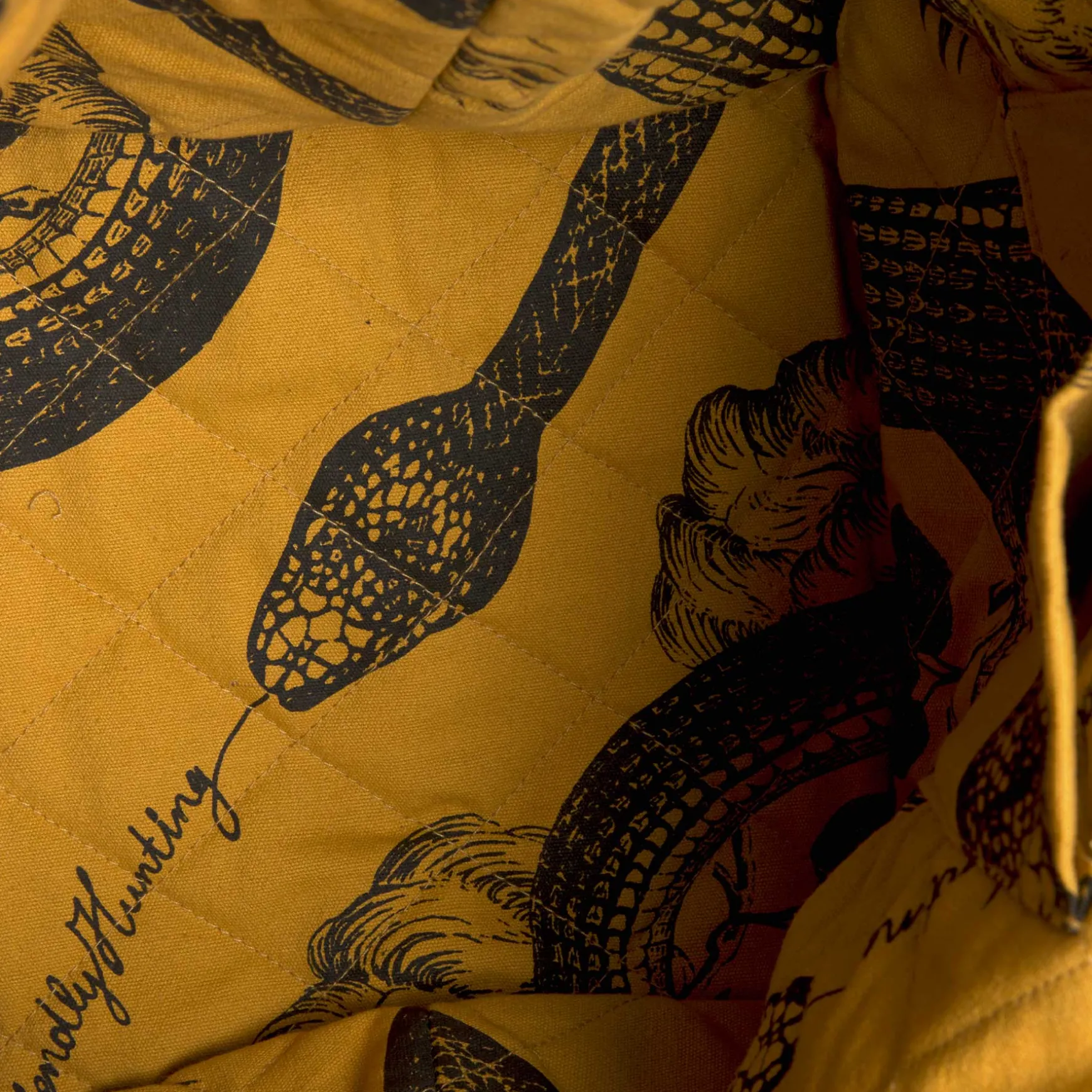 Quilted Big Bag Eyes of Marrakesh / Garden Eden