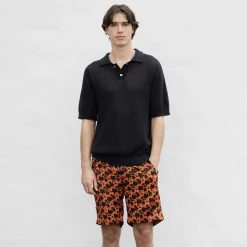 Silk Shorts Spring Palm Spring