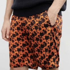 Silk Shorts Spring Palm Spring