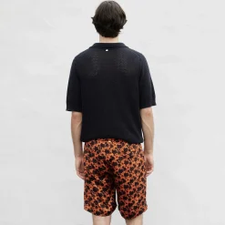 Silk Shorts Spring Palm Spring