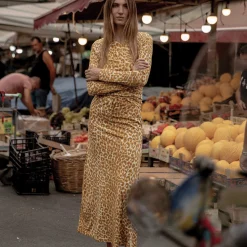 Skirt Spread Cheetah Silk Jersey