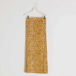 Skirt Spread Cheetah Silk Jersey