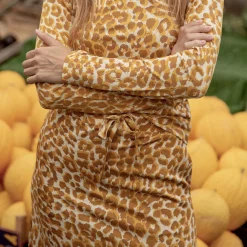 Skirt Spread Cheetah Silk Jersey