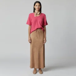 Skirt Spread Escargot Silk Jersey