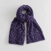 Stola Knit Scarf Cheetah