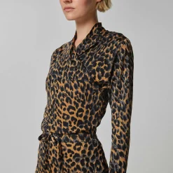 Top Saba Cheetah Silk Jersey