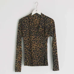 Top Saba Cheetah Silk Jersey