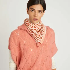 Triangle Knit Scarf Eyes of Marrakesh