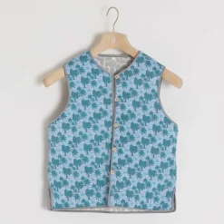 Vest Reversible Cheetah / Palm Spring